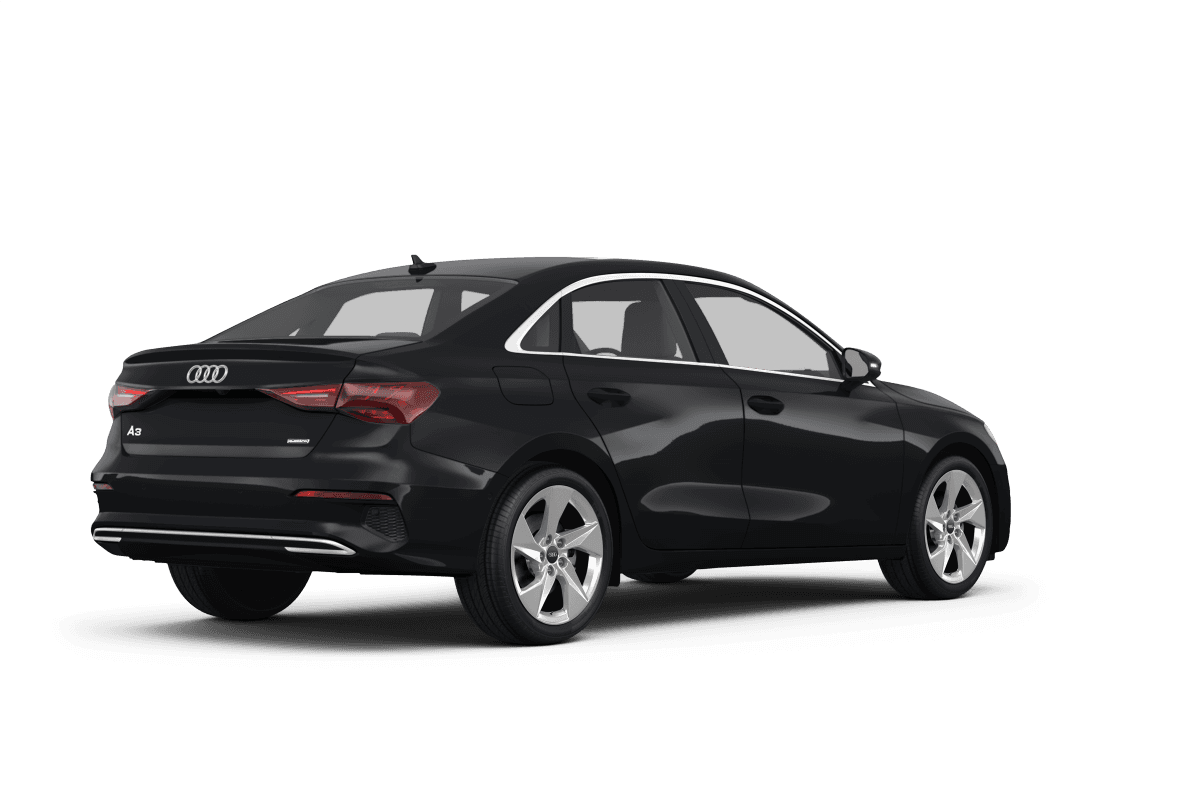 Audi A3  - Back view Audi A3  - Back view