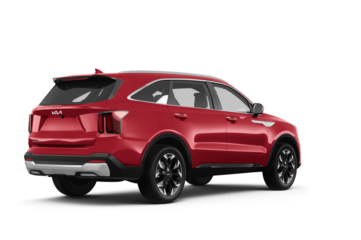 Kia Sorento  - Back view Kia Sorento  - Back view